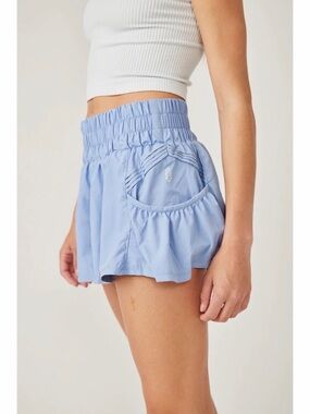 FP Movement by Free People Light Blue Athletic Shorts